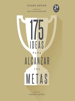 cover image of 175 ideas para alcanzar tus metas